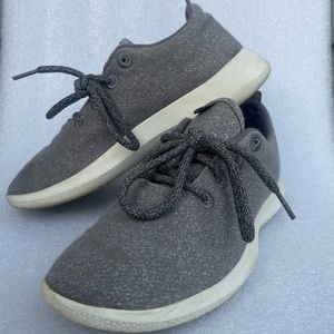 Allbirds Women’s Wool Runners, Grey Size 8